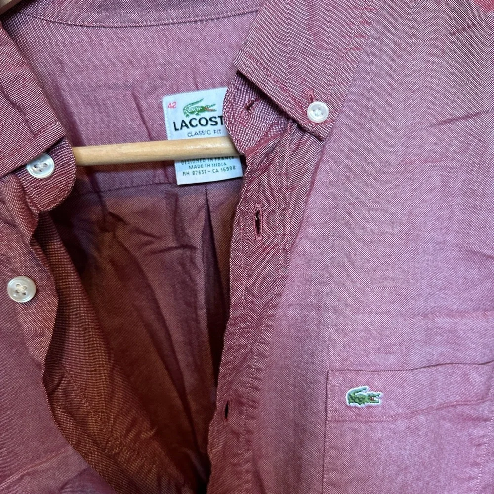 Lacoste - Button Up - Picture 2 of 2